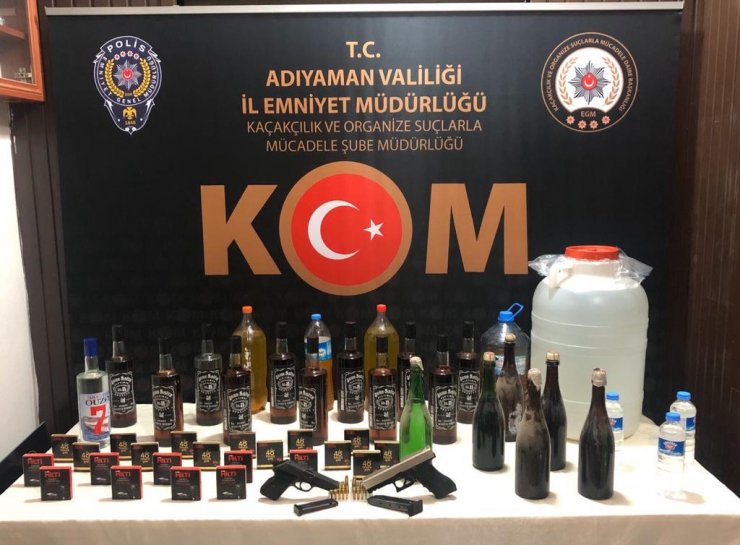 KOM koordinasyonunda yılbaşı öncesi sahte içki operasyonu