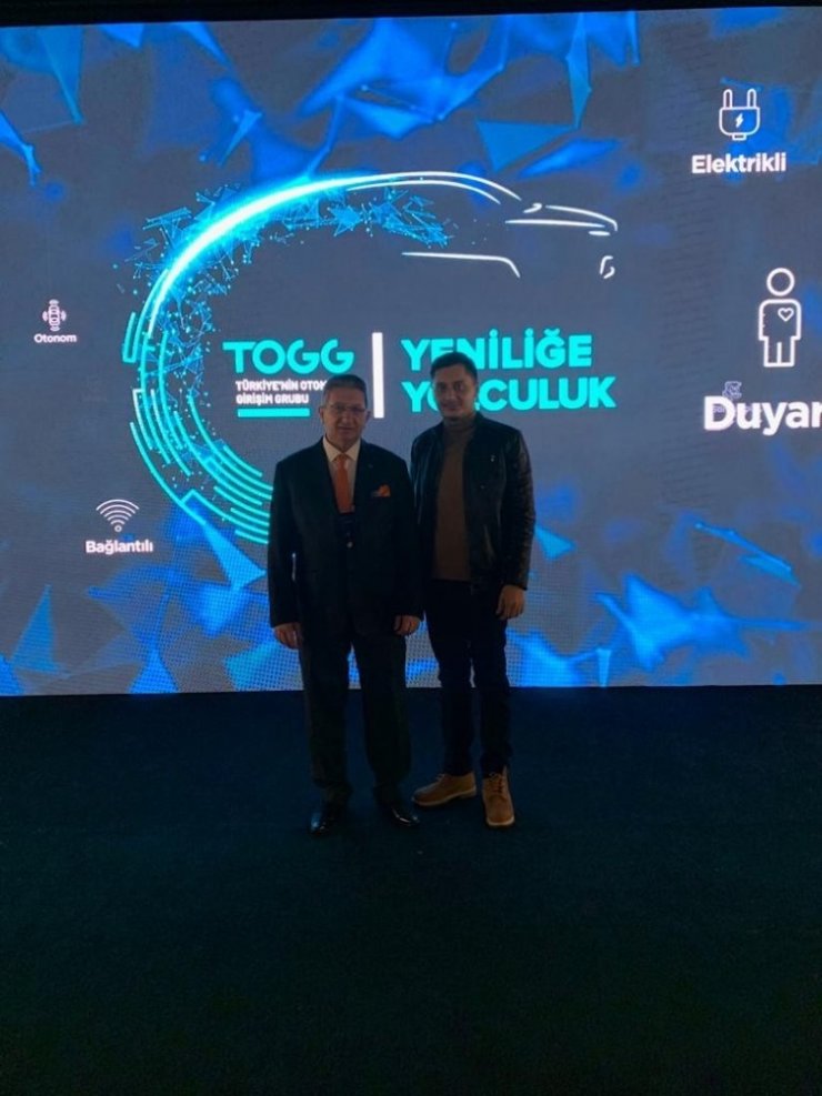 Nazilli Ticaret Odası yerli otomobil tanıtım toplantısına katıldı