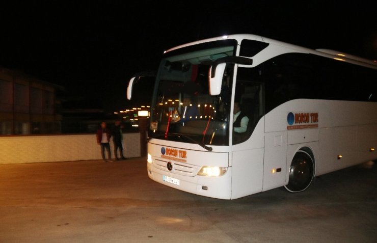 Fenerbahçe kafilesi Rize’de