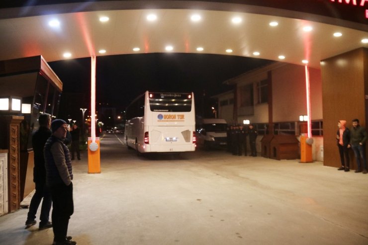 Fenerbahçe kafilesi Rize’de