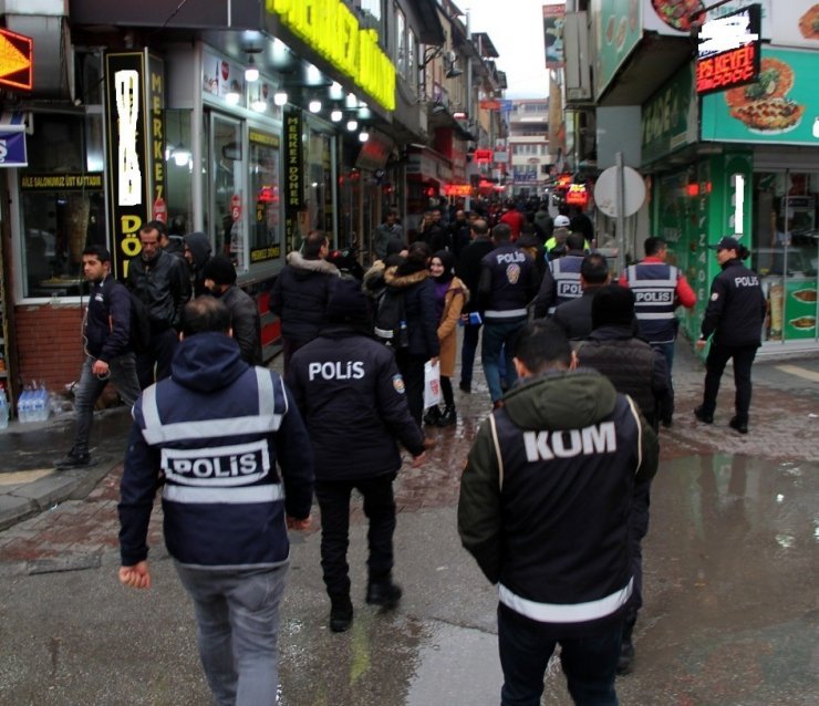Malatya’da huzur operasyonu