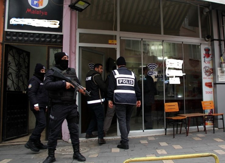 Malatya’da huzur operasyonu