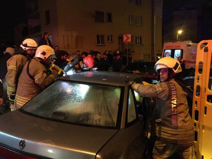 Ters yöne giren araç kazaya neden oldu: 7 yaralı