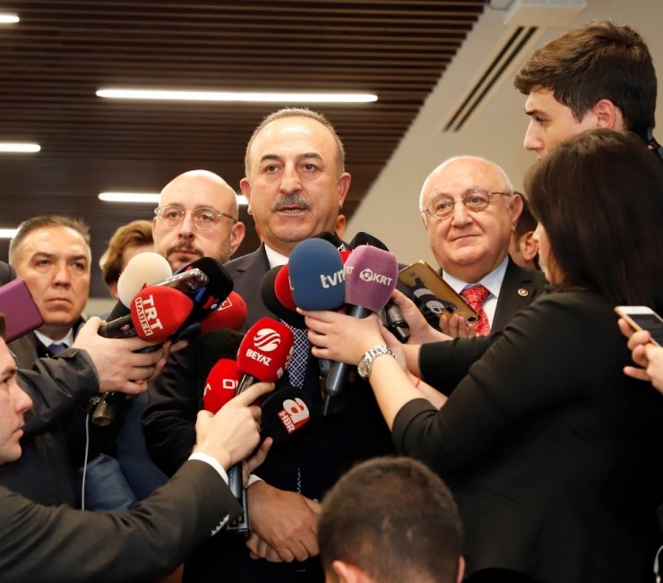 Bakan Çavuşoğlu, İYİ Parti görüşmesi bitti