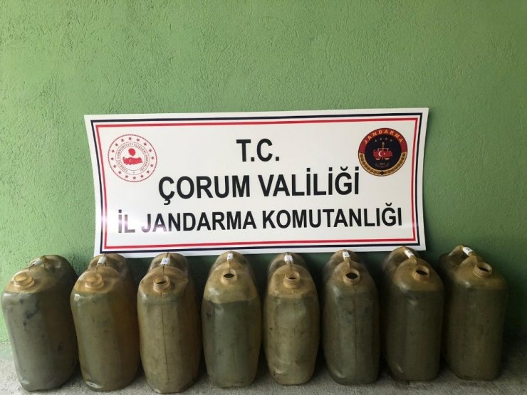 Jandarma’dan kaçak akaryakıt operasyonu