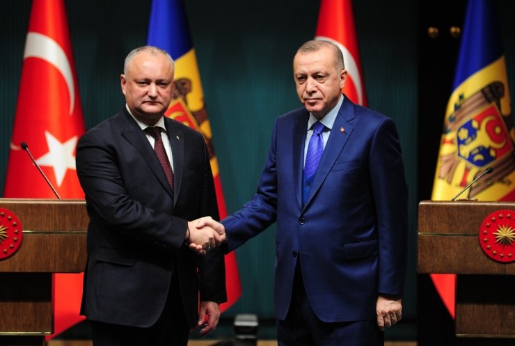 Erdoğan-Dodon ortak basın toplantısı