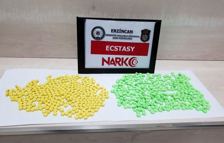 Erzincan’da yılbaşı öncesi zehir tacirlerine darbe