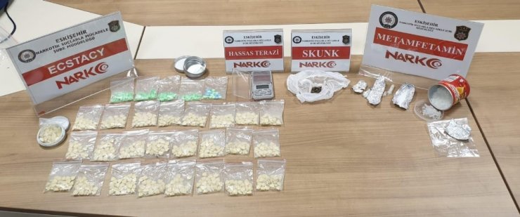 Eskişehir’de yılbaşı öncesi şok uyuşturucu operasyonu