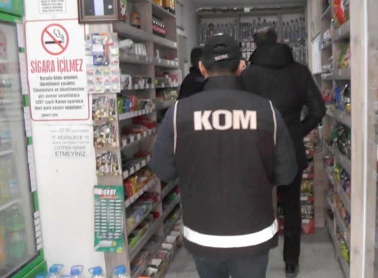 Polis ekiplerinden yılbaşı denetimi