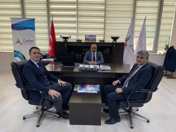 Büyükşehirin projesi için imzalar atıldı