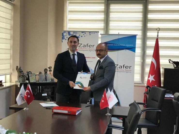 Büyükşehirin projesi için imzalar atıldı