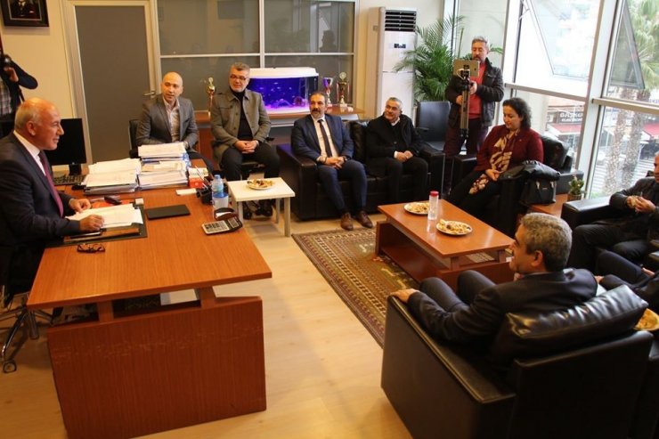 Alıcık’tan Başkan Tuncer’e ziyaret