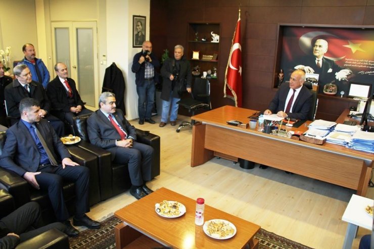 Alıcık’tan Başkan Tuncer’e ziyaret