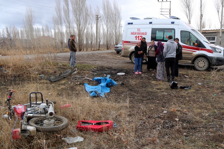 Şarkışla'da trafik kazası: 1 yaralı