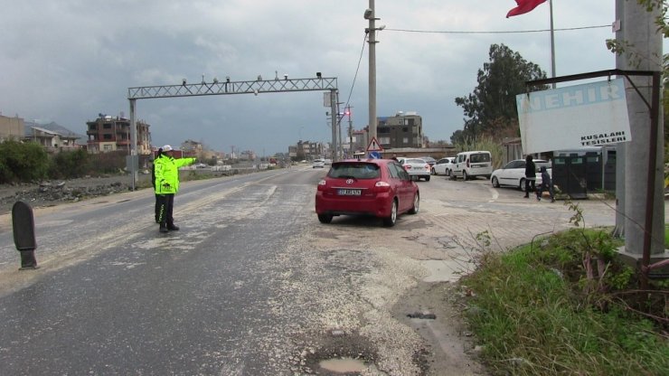 Samandağ polisi yılbaşı önlemlerini artırdı