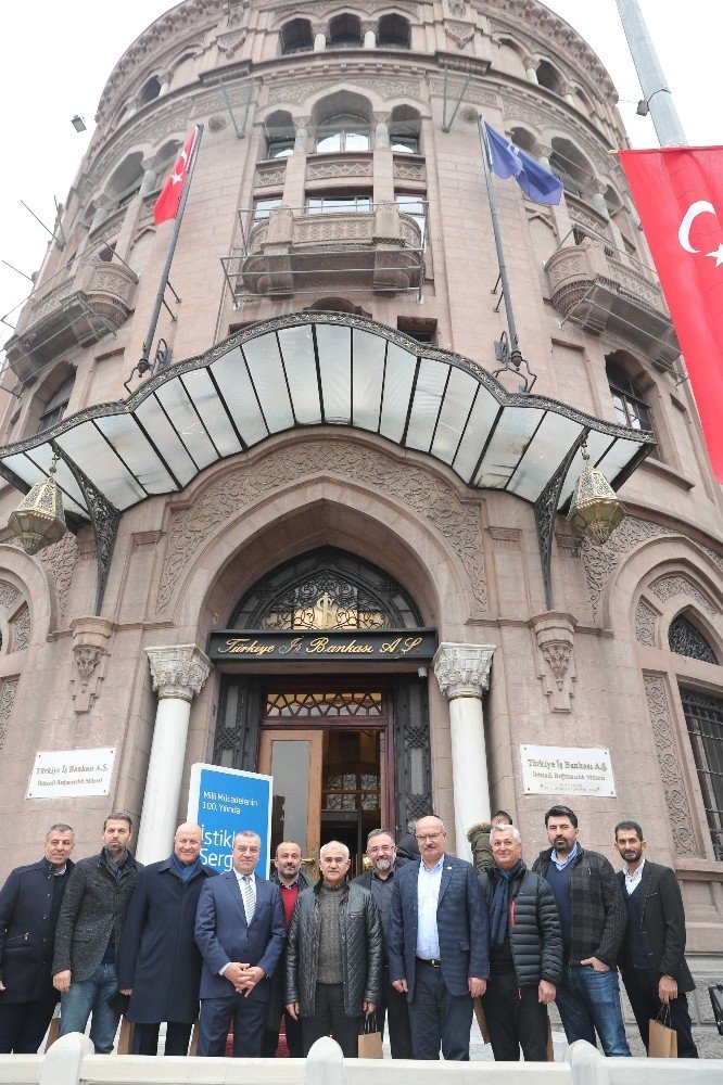 ATO heyeti, İş Bankası İktisadi Bağımsızlık Müzesi’nde