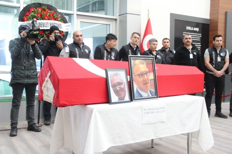 Cinayete kurban giden sağlık müdürüne en acı tören