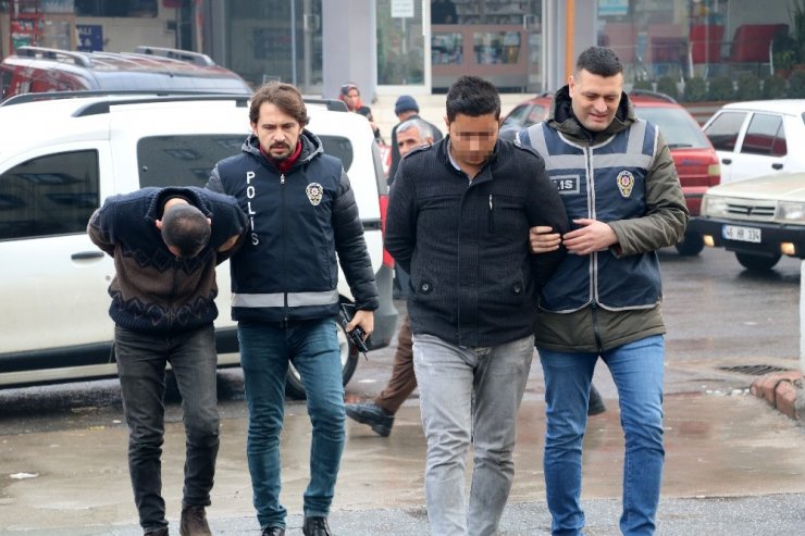 Çaldığı otomobilin motorunu kendi aracına taktı