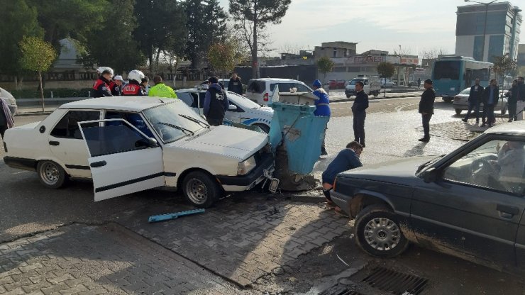 Polisten kaçan ehliyetsiz sürücü kaza yapınca yakalandı
