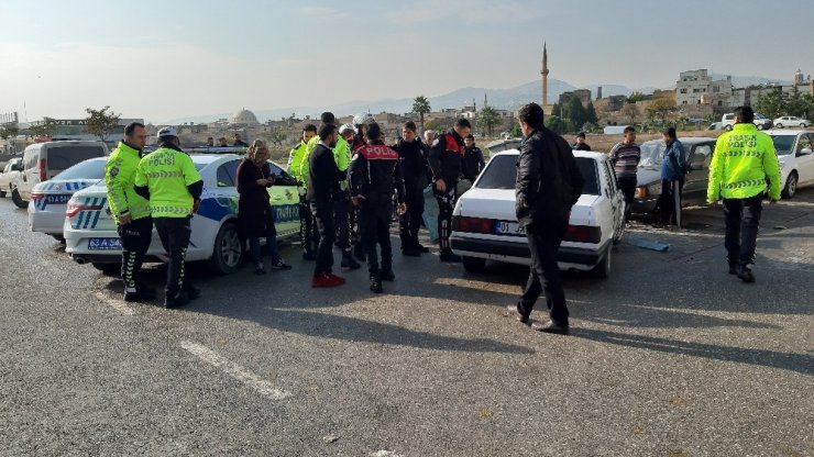 Polisten kaçan ehliyetsiz sürücü kaza yapınca yakalandı