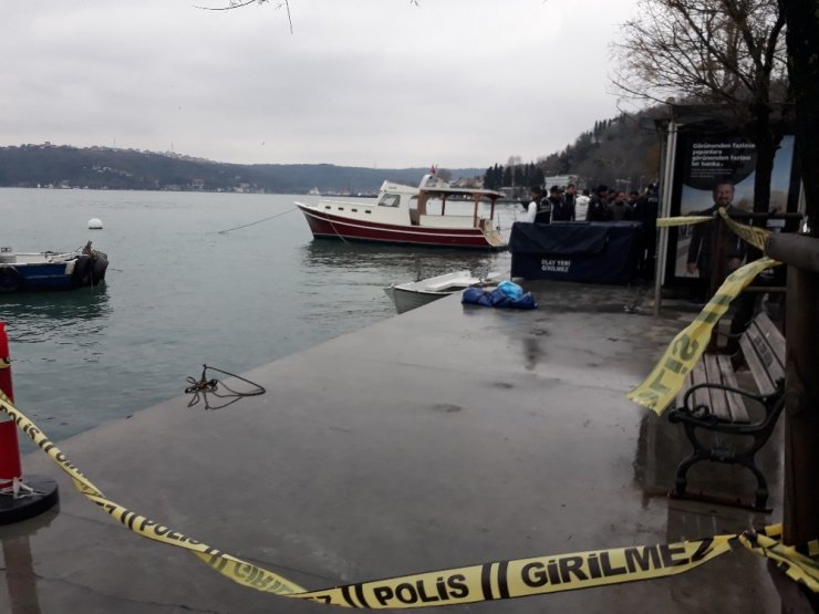 Sarıyer’de; yaşadığı teknede düşen yaşlı adam hayatını kaybetti