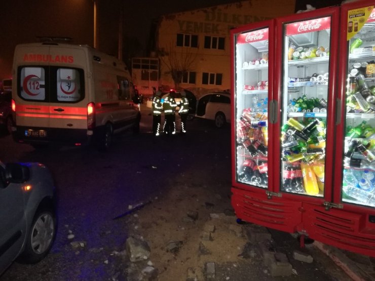 Karaman’da yeni yılın ilk trafik kazası ucuz atlatıldı