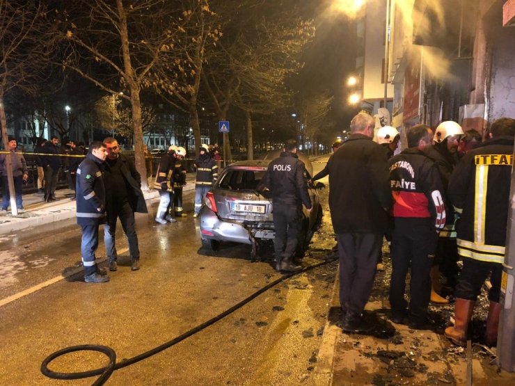 Kastamonu’da bir iş yerinde gaz sıkışması sonucu patlama meydana geldi