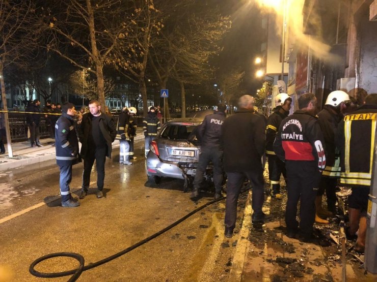Kastamonu’da bir iş yerinde gaz sıkışması sonucu patlama meydana geldi