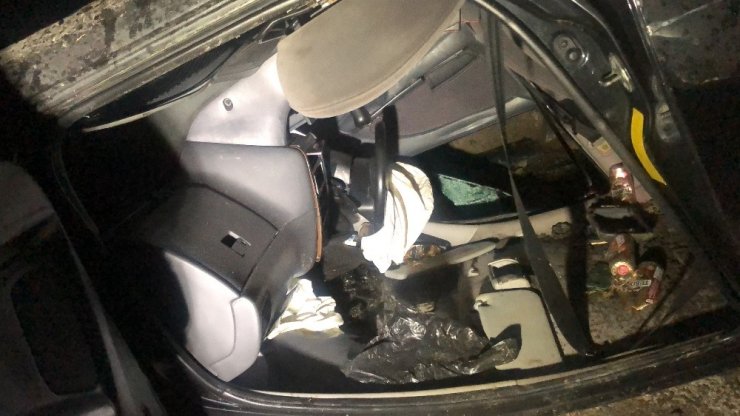 Yılbaşı gecesi alkollü sürücünün kullandığı otomobil takla attı: 1 ölü, 2 yaralı