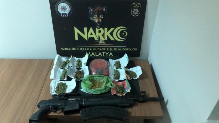 Malatya’da uyuşturucu operasyonu: 2 gözaltı