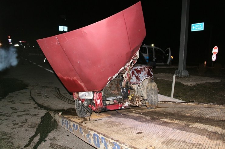 Kula’da kaza yapan sürücü 193 promil alkollü çıktı