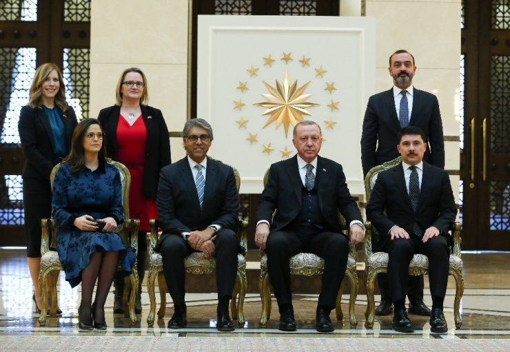 Cumhurbaşkanı Erdoğan, Kanada Büyükelçisini kabul etti