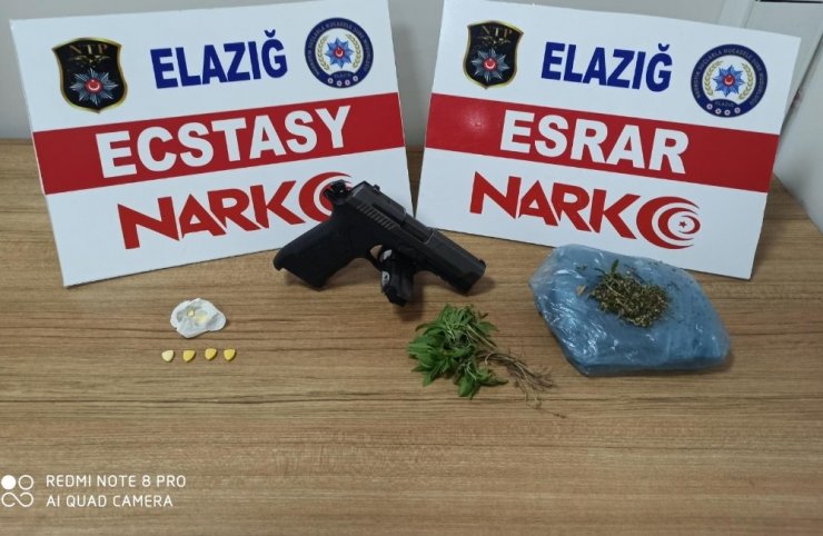 Elazığ’da uyuşturucu operasyonları