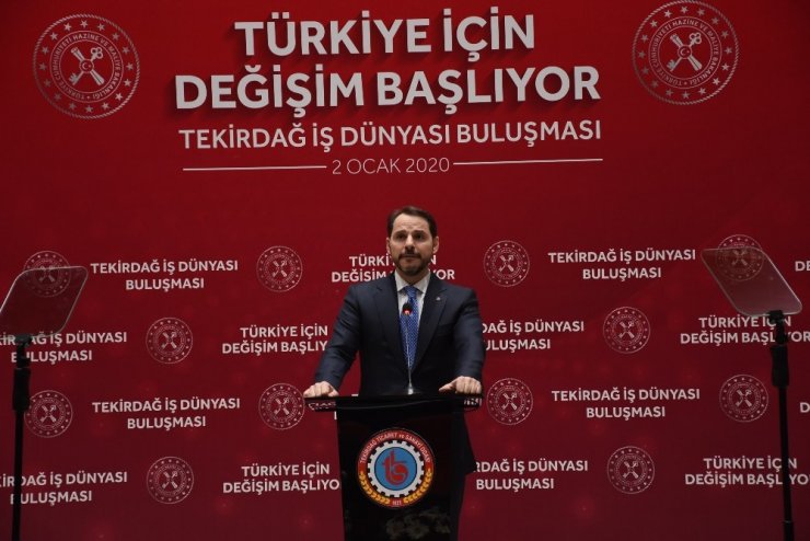 Hazine ve Maliye Bakanı Albayrak: “2020 yılı ‘İVME’ yılı olacak"