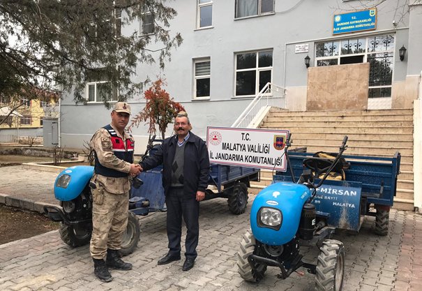 Malatya'da çapa motoru ve römork çaldıkları iddiasıyla 2 kişi yakalandı