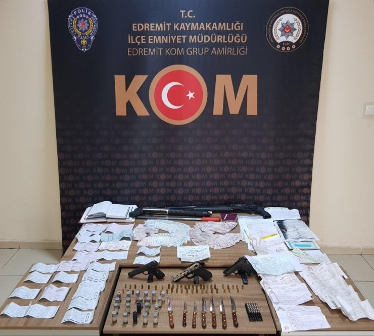 Balıkesir’de suç örgütüne operasyon