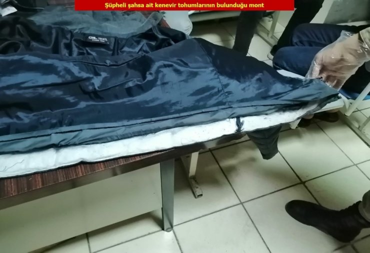 Uyuşturucudan tutuklandı, cezaevine girerken üzerinden kenevir tohumu çıktı