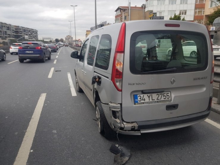 E-5’te makas terörü kamerada