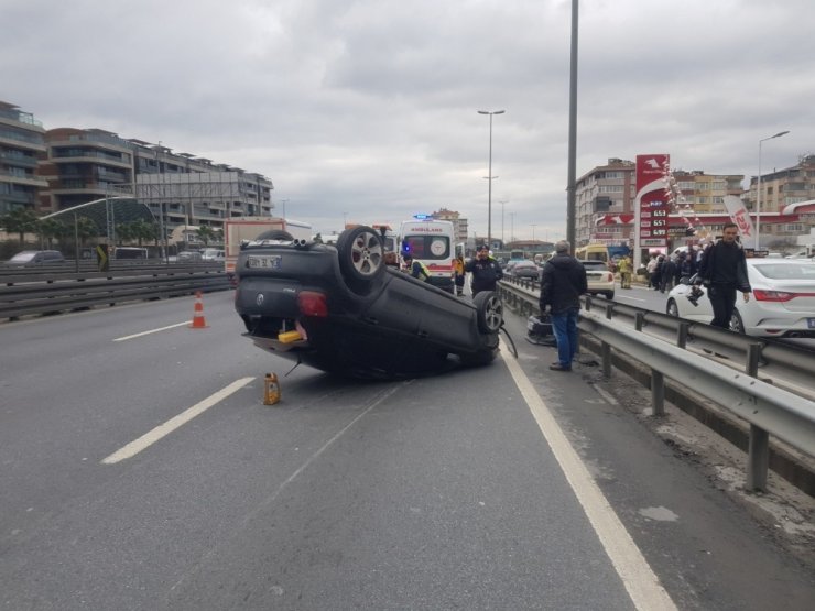 E-5’te makas terörü kamerada