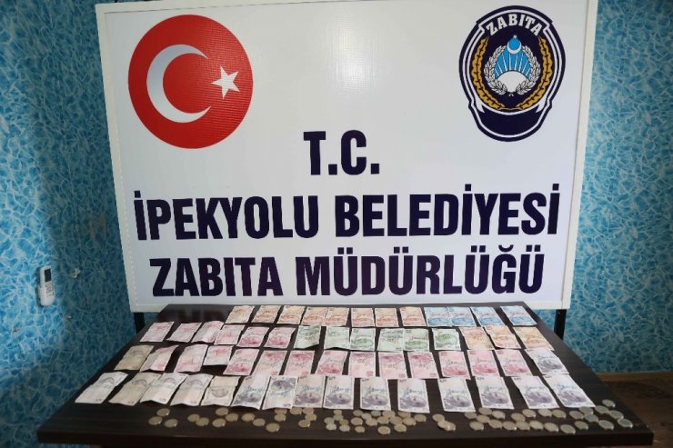 Van’da yakalanan dilencinin üzerinden bin 179 TL çıktı