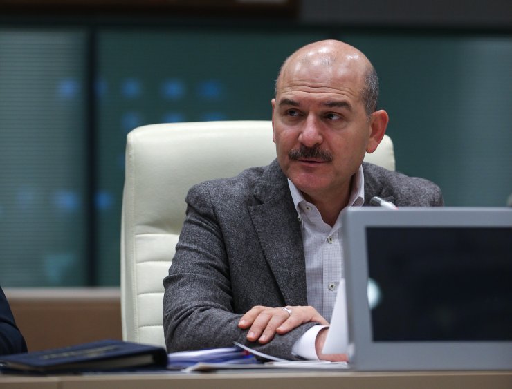 İçişleri Bakanı Soylu, AFAD'da Deprem Hazırlık Toplantısına katıldı: