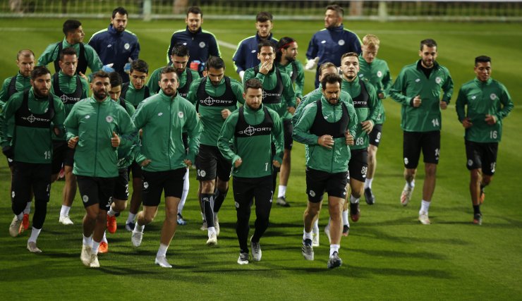 İttifak Holding Konyaspor'da ikinci yarı hazırlıkları başladı