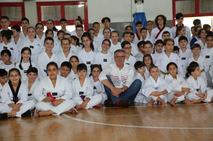 Gaziemir’de kışında spor yapmaya engel yok