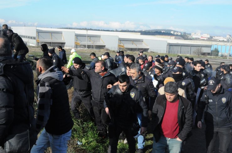 Kocaeli'de gözaltına alınan nakliyeciler serbest bırakıldı