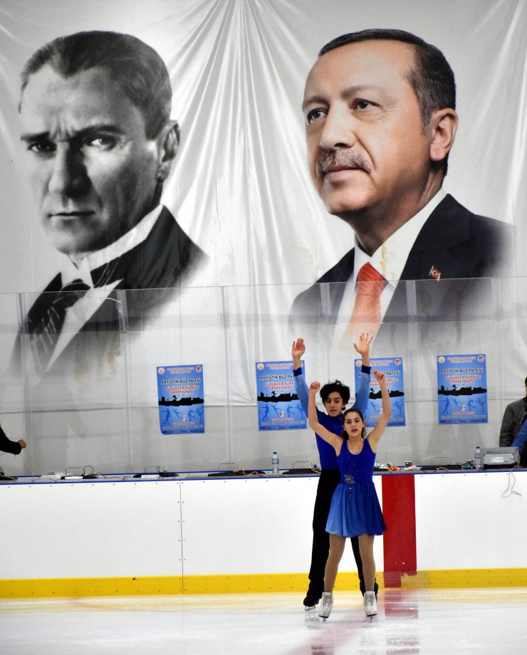 Artistik Buz Pateni Türkiye Şampiyonası, Samsun'da sona erdi