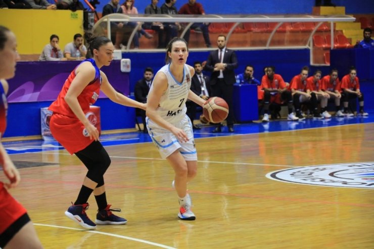 Kadınlar Basketbol Süper Ligi: Hatay Büyükşehir Belediyespor: 78 - BOTAŞ: 68