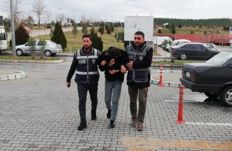 Hastane faresi son işinde yakalandı