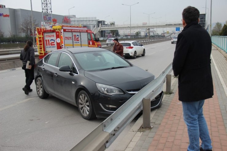 Kocaeli’de zincirleme trafik kazasıı: 3 yaralı