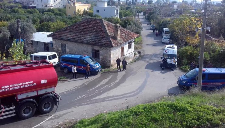 Baraka ev yangında kül oldu