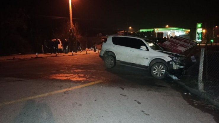Düzce’de trafik kazası 1 yaralı